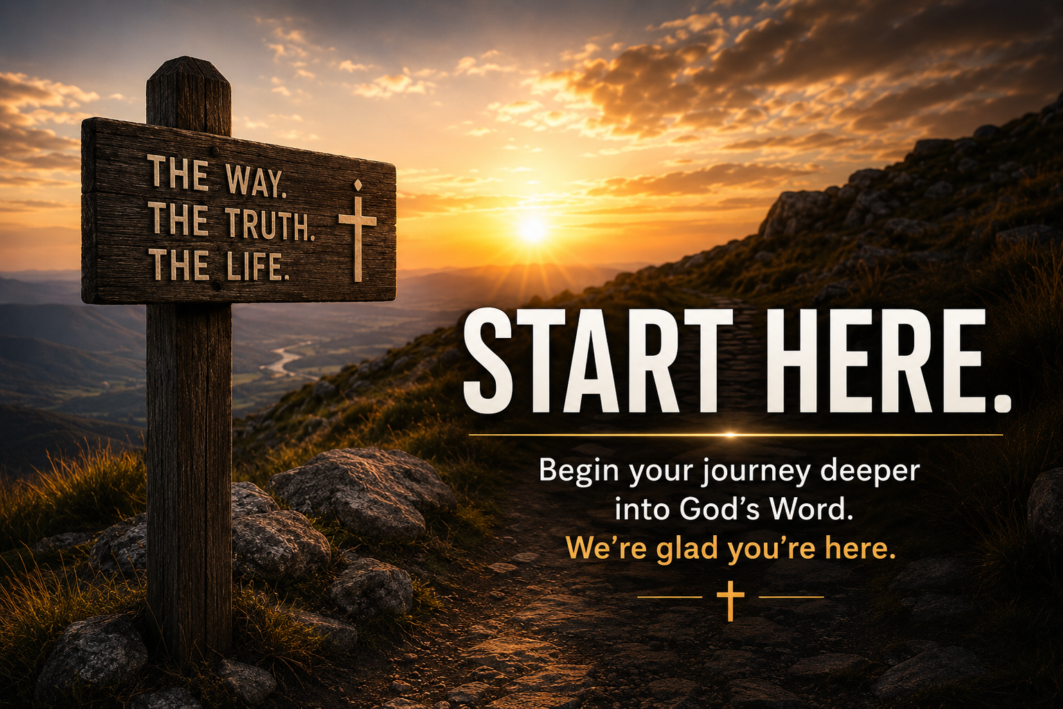 Start Here Bible study path image for Fourteen6